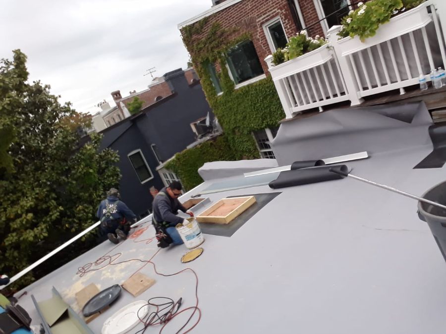 flat roof replacement washington 5